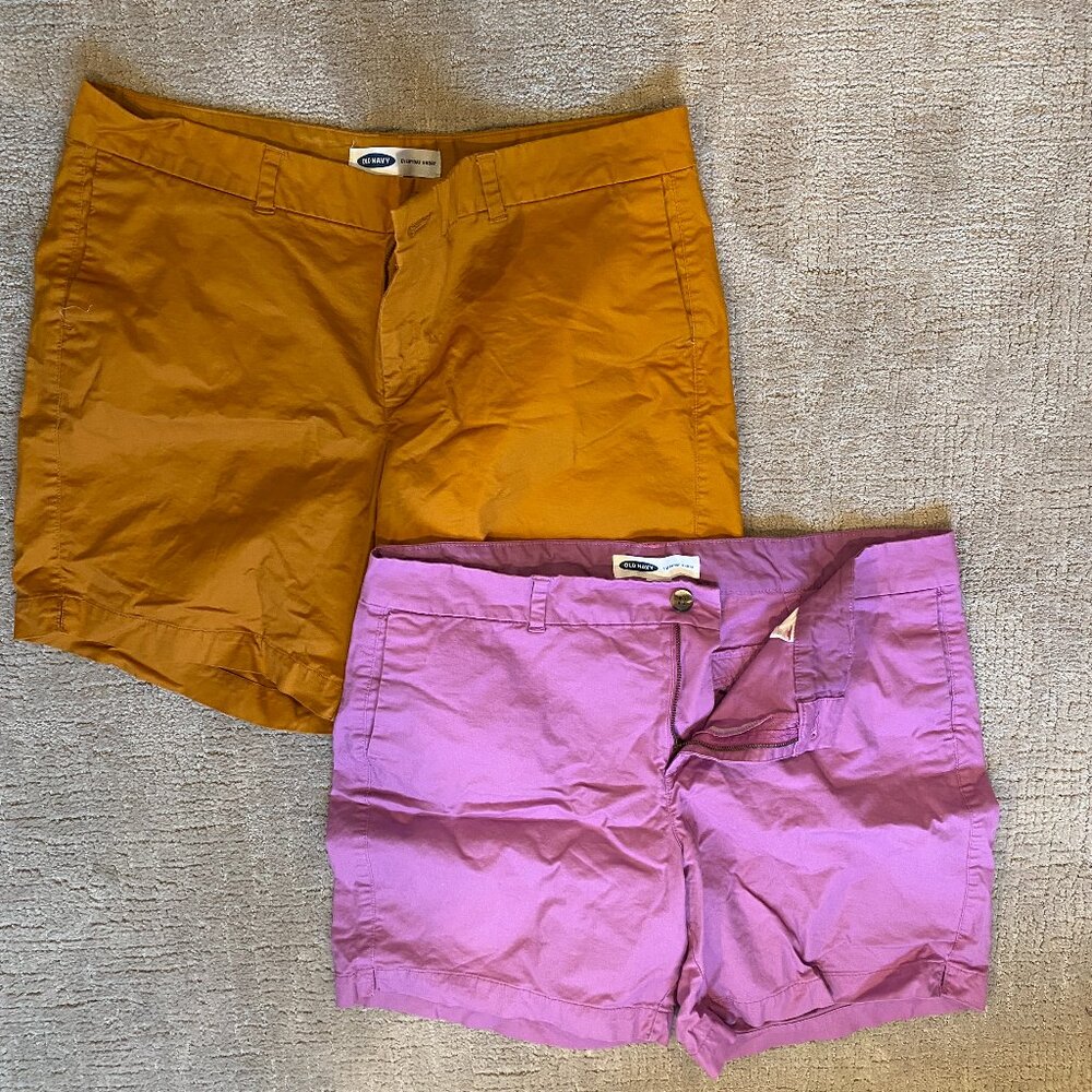 2 Pairs - Old Navy Everyday Bermuda Shorts